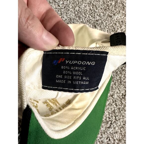 In Jiu Jitsu We Trust Hat White Gold Black BJJ Yupoong Snapback Newaza - Picture 4 of 4